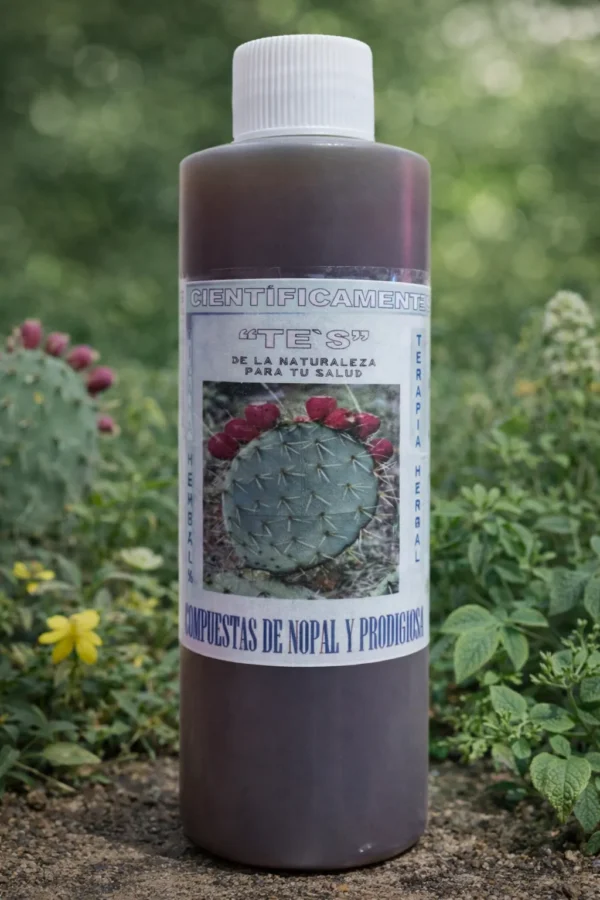 Compuestas De Nopal Y Prodigiosa Jarabe