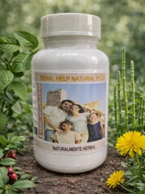 Suplemento Renal en entorno natural Renal Help Natural Plus