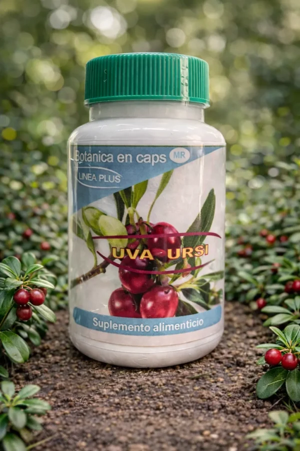 Suplemento de uva ursi en naturaleza Uva Ursi Caps