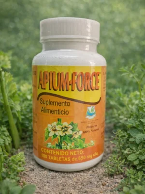 Suplemento natural entre plantas frescas Apium Force Caps