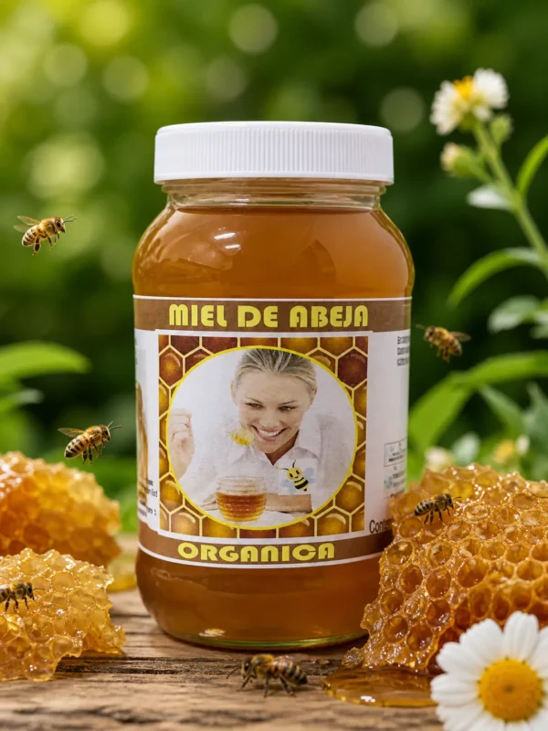 Miel De Abeja Organica